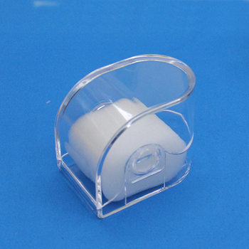 Watch packaging box in stock wholesale transparent plastic box watch box square with hanging hole high-grade pillow box