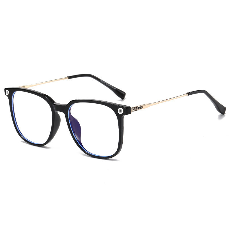 New Retro TR Anti-blue Glasses Red Riding Book Same Style Plain Glasses Personalized Box Glasses Frame 30134