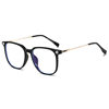 New Retro TR Anti-blue Glasses Red Riding Book Same Style Plain Glasses Personalized Box Glasses Frame 30134