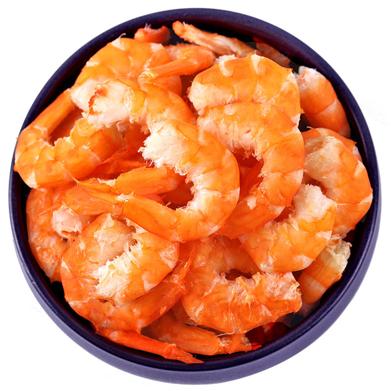 High-Quality New Large Golden Hook Shrimp 500g Dried Sea Shrimp Extra Large Wild Shrimp Seafood Wholesale