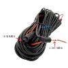 15 m 4-pin streaming media recorder extension cable rear-pull camera extension cable truck reversing image connection line