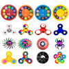 More than 200 fingertip gyro colorful mathematical digital steel ball plastic luminous finger gyro decompression cross-border toys