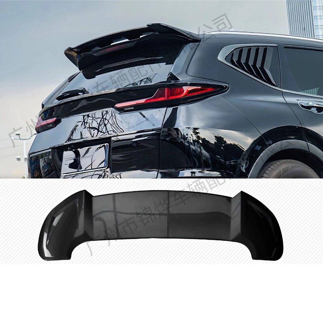 适用2017-22本田CRV CR-V 5代专用免打孔顶翼尾翼装配件导扰流板