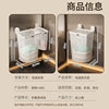 Suction Cup Dirty Clothes Basket Household Dirty Clothes Basket Wall-Mounted Foldable Bathroom Bathroom Dirty Clothes Storage Basket