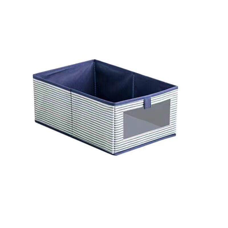 Japanese-Style Simple Lidless Storage Box Non-Woven Fabric Clothing and Miscellaneous Organizer Home Storage Box Storage Box Factory