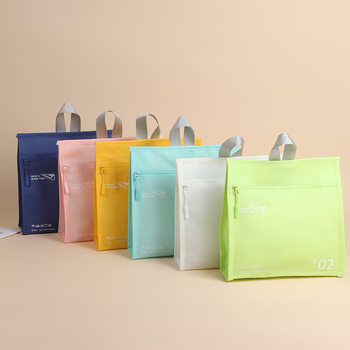 Jelly color beach waterproof wash bag PVC cosmetic swimming storage bag travel portable ins cosmetic bag wholesale
