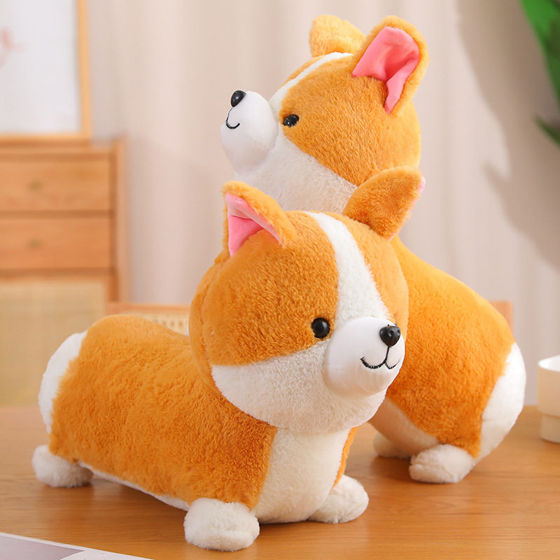 40厘米12寸大号毛绒玩具地推礼品娃娃婚礼互动公仔玩具活动定logo