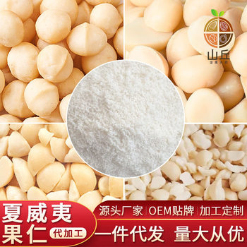 Hawaiian Macadamia Nuts Original Flavor 500g Dried Fruit Bagged Snacks Bulk Creamy Flavor Shelled Nuts