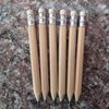 In Stock 10cm Natural Wood Color Short Pencil Hb Cross-Border Stationery Hotel Room Pencil Primary School Student Learning Stationery