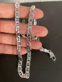 Silver necklace 60cm