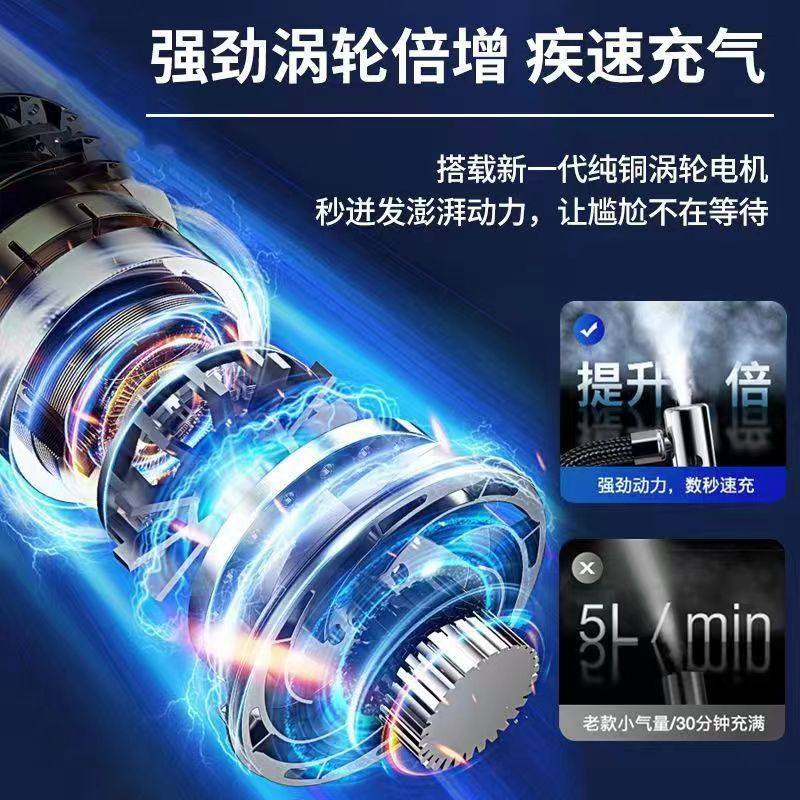 Car inflator small car inflator portable digital display inflator electric inflator