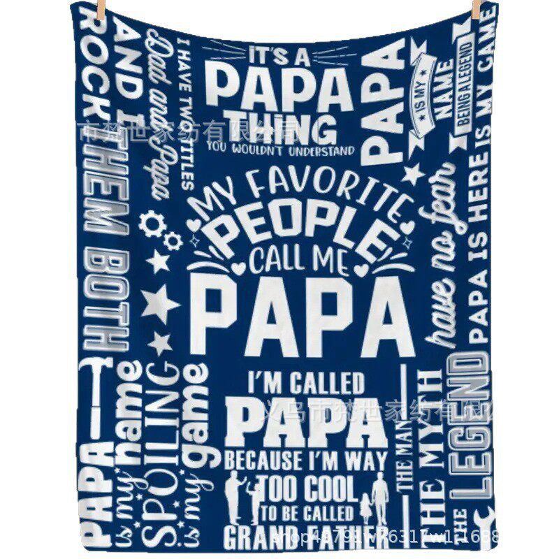 Cross-Border Flannel Blanket Can Be Customized in Size, Class a Digital Printing Thickeneded Sofa Air-Conditioning Blanket Foreign Trade Nap Blanket