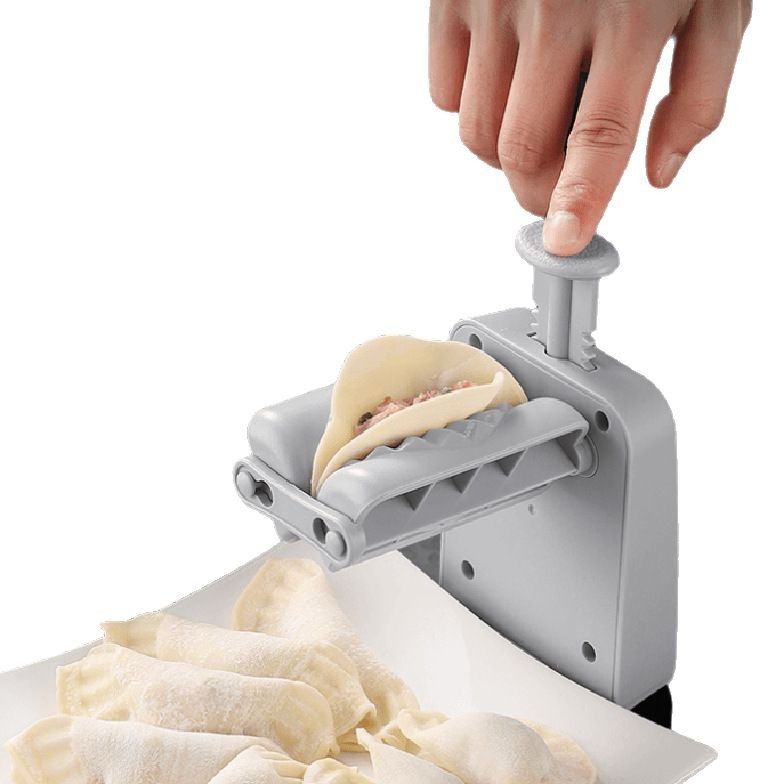 Dumpling Making Artifact, Fully Automatic Dumpling Wrapper Machine, Household Small Dumpling Machine, Tool for Lazy People to Make Dumplings