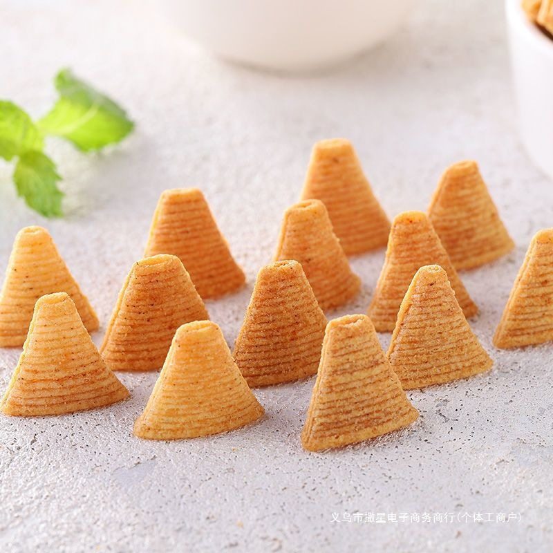 A Small Bag of 0 Casual Snacks, 10 Packs of Crispy Snacks for Chess and Card Rooms, Cheap Tiger Tooth Whole Box of 10 Packs, Other Packaging