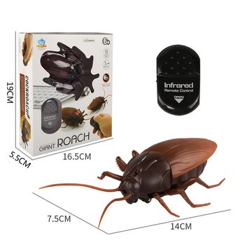 Infrared remote control cockroach bee children new strange electric trick toy spider ant simulation insect trick