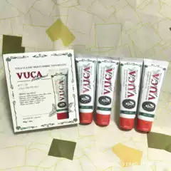 New Product Exclusively for Cross-Border Sales Vuca High Fluoride 1450Ppm Toothpaste for Gum Care and Oral Odor Removal 110g*4 Pieces