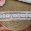 5CM black and white non-elastic lace in stock wholesale pet lace Lolita toy jewelry decoration accessories