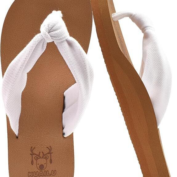 รองเท้าแตะแบบสวม มีแผ่นรอง arch support พื้นหนา สำหรับผู้หญิง ใส่ออกนอกบ้านในฤดูร้อน รองเท้าแตะกันลื่น รองเท้าแตะเสริม arch support ขายส่ง