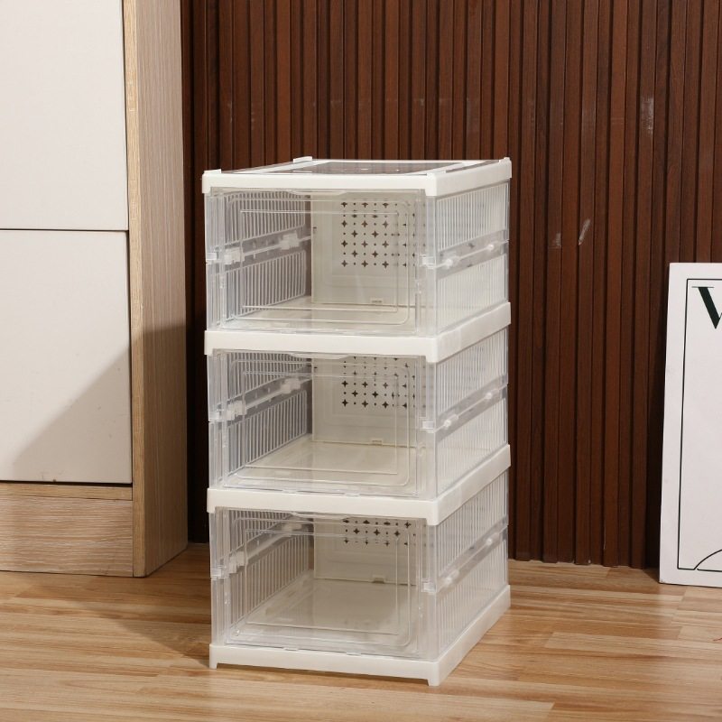 Transparent Plastic Shoe Box Storage Shoe Box Multi-Color Basketball Shoe Box Plastic Dust-Proof Shoe Cabinet Stackable Plastic Shoe Box
