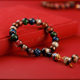 2023 Year of the Rabbit Fragrant Grey Glaze Beijing Yonghe Hall Zodiac Bracelet This Year of Life is Rabbit Pig Sheep Snake Chicken Cow Bracelet Male