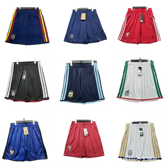 Football Uniforms World Cup Portugal Argentina France Germany Mexico Chelsea Spain Shorts Wholesale