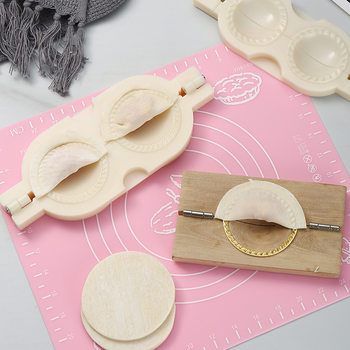 Dumpling Artifact for Making Dumplings Multiple Oil Angle Printing Clip Pattern Pressing Dumpling Skin Mold Dumpling Imitation Handmade Non-stick Dumpling Tool