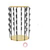 Cross-Border Snack Display Stand, Wooden Supermarket Potato Chip Storage Rack with Blackboard, Rotatable Storage Shelf for Desktop Use