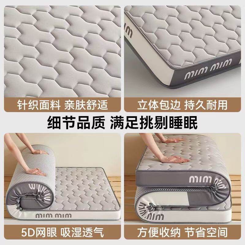 Dormitory Student Latex Memory Foam Mattress Single and Double Household Soft Cushion Sponge Mattress Rental Special Floor Sleeping Mat