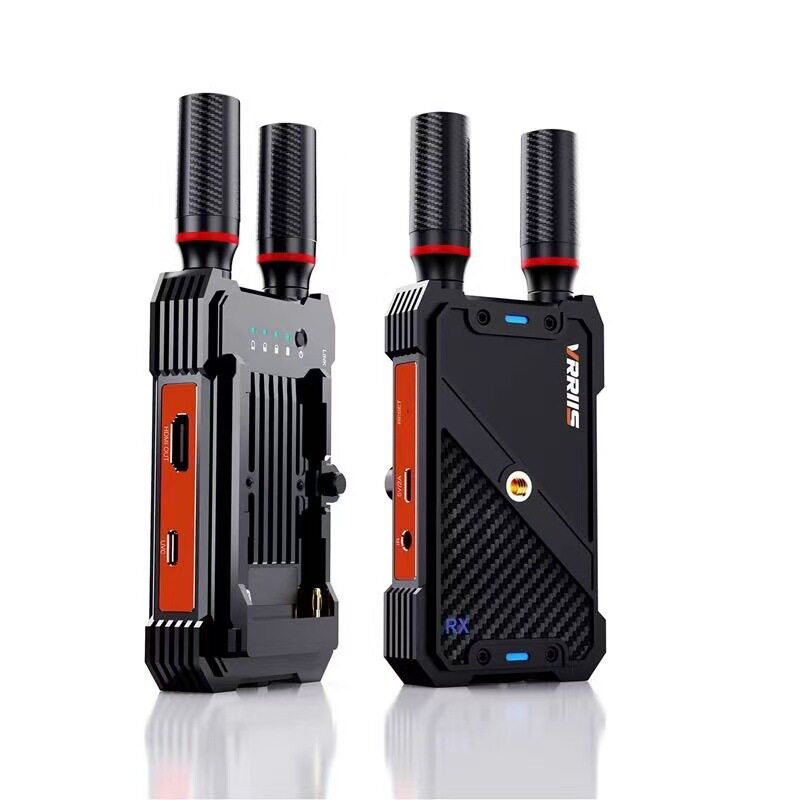 VRRIIS WL082 camera picture transmission screen audio and video co-screen device HDMI wireless extender 400m pluggable battery