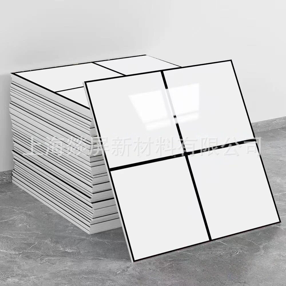 自粘防水仿瓷砖墙贴铝塑板翻新装饰遮丑大理石厨房墙面贴纸卫生间