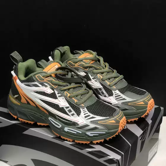 Off-White Dad Shoes Couple Sneakers Fashion Trendy High-Quality One-To-One Full Leather Foreign Trade Wholesale