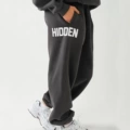 Dark gray pants