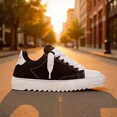 Cross-Border Foreign Trade European and American New Numeris Sneakers, Thick-Soled Classic Simple Non-Slip Casual Sports Shoes, Couple Style