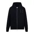 Black zipper shirt