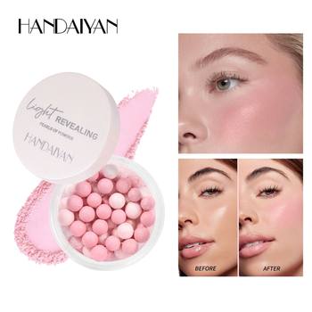 Cross-Border Makeup Setting Powder Ball Five-Color High-Gloss Contouring Pearlescent Handaiyan Oil Control Long-Lasting Wholesale Makeup Setting Powder