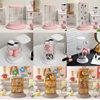 Cosmetic storage box wholesale rotating puff beauty makeup egg storage box desktop storage factory direct sale spot wholesale