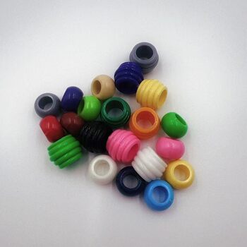 Shoe accessories spiral ring shoelace accessories decorative diy jewelry plastic accessories color accessories factory direct sale