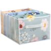 Quilt storage grid quilt cover four-piece storage bag wardrobe storage box household dust-proof storage