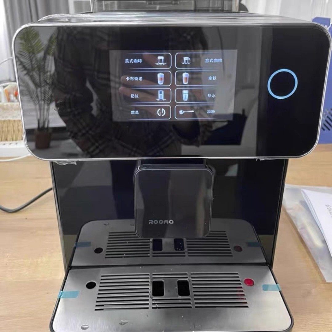 ✅ Coffee Machine with Touch Screen, Fully Automatic, Italian and American Style, Home Use, Freshly Ground, A10 Espresso, Imported All-In-One Machine, Coffee Brewing Pot