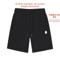 Shorts black white label