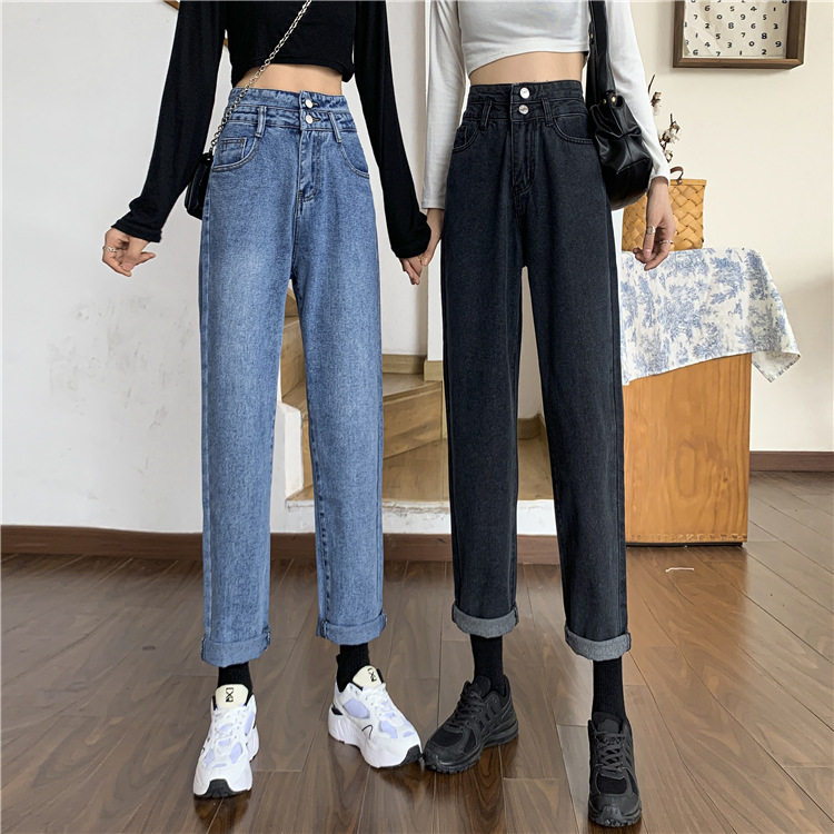 High Waisted Wide Leg Jeans for Women Slim Fit Versatile Comfortable Spring Fashion Wholesale Available
