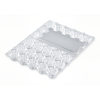 Transparent Plastic Egg Tray, Thickened, 15-Piece Egg Box, Shock-Proof and Drop-Proof, Disposable Egg Packaging Box