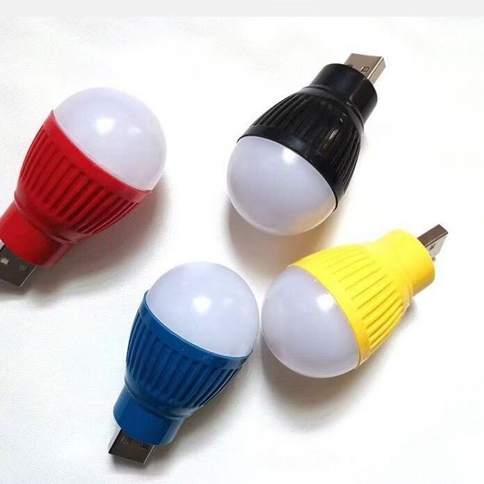 Wholesale USB Night Light Led Portable Lighting Colorful Small Light Bulb Bedroom Dormitory Rv USB Bedside Lamp