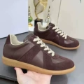 Classic german army trainer - deep brown