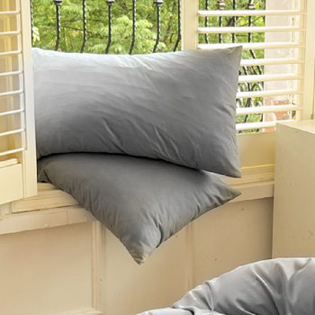 Pillowcase single solid color sanding bedding simple Joker pillowcase 48*74cm single student dormitory