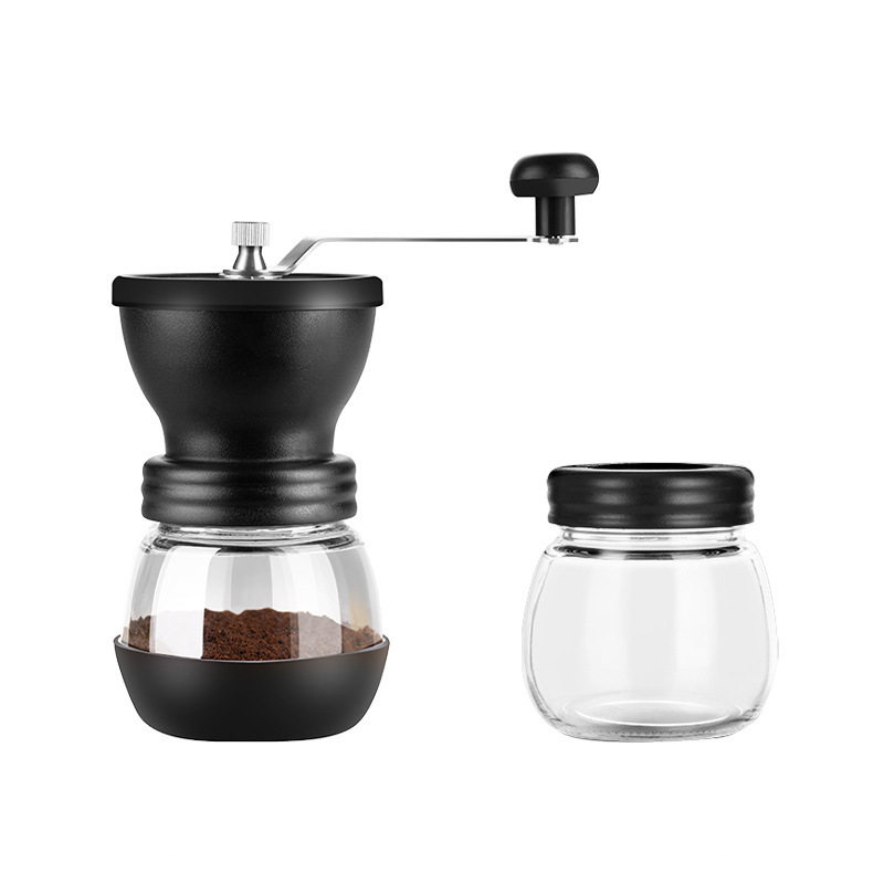 Manual Grinder Hand Roll Coffee Machine Glass Full Body Wash Coffee Grinder Coffee Bean Grinder Hand Roll