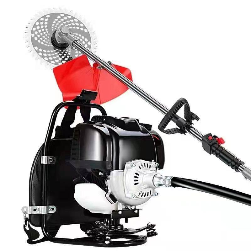 140F backpack four-stroke lawn mower GX35 gasoline brush cutter high-power lawn mower multifunctional lawn mower