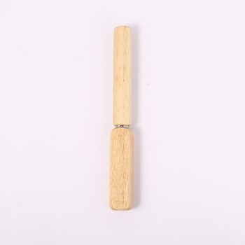 Solid Wood stainless steel long ice cone bar refrigerator freezer de-icing chisel de-icing tools ice chisel wine utensils