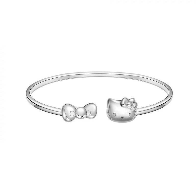 HelloKitty Hello Kitty Bracelet Women's Sweet Bracelet Simple Cute Valentine's Day Birthday Gift for Girlfriend
