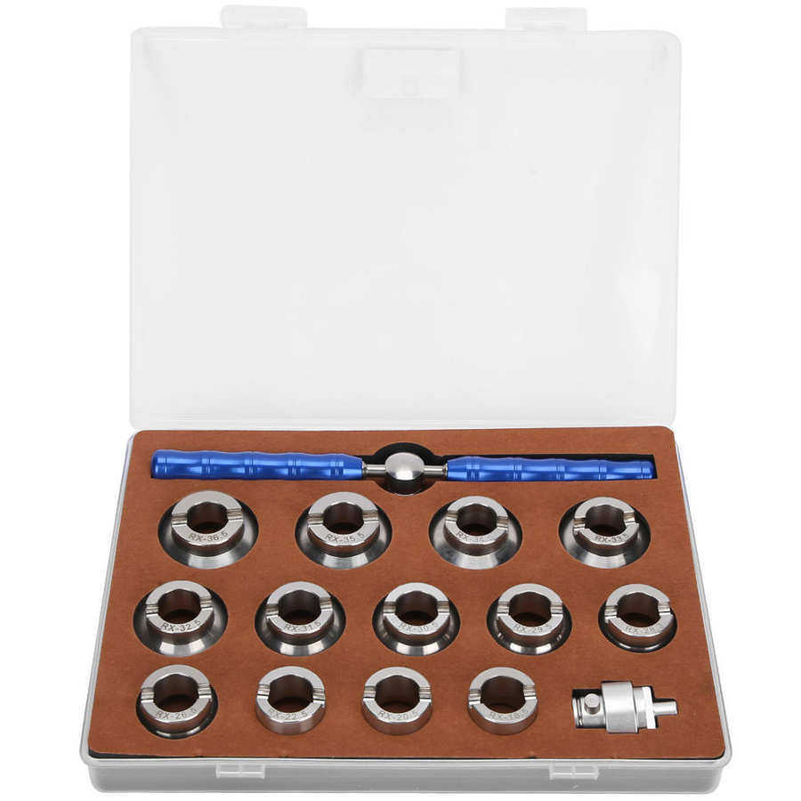 Watch tool 5537 open Watch back cover 15pc open Watch back cover bottom cover tool rotating thread watch opener